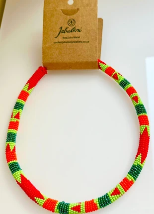 Joli collier africain multicolore tout neuf, brand: Jabulani, condition: New with tags, €15.00, €16.45 includes Buyer Protection