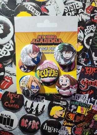 Pack Badges My Hero Academia x5, brand: My Hero Academia, condizioni: Nuovo senza cartellino, €4.90, €5.85 include la Protezione acquisti
