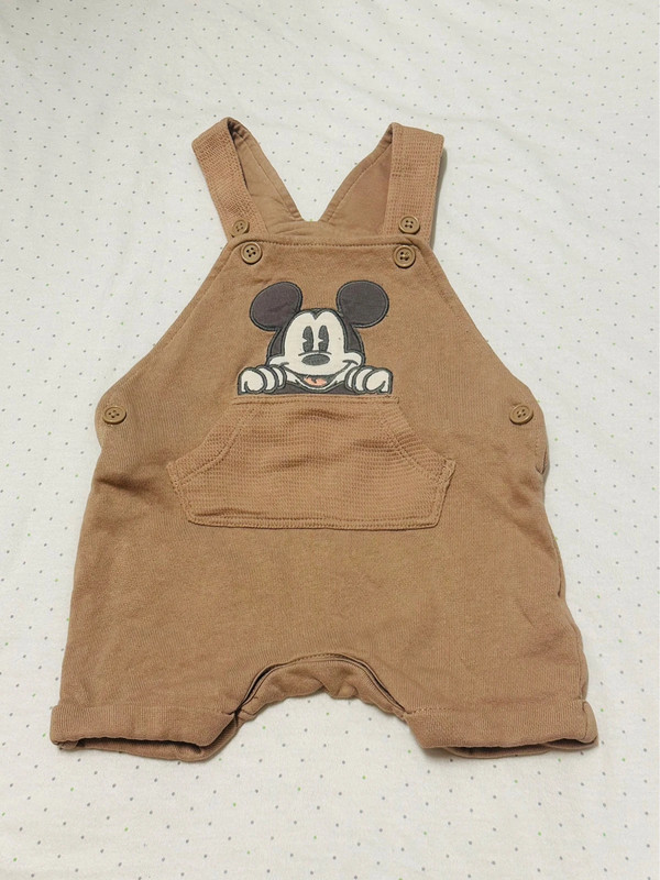 Baby Latzhose Mickey Gr. 62 von Disney