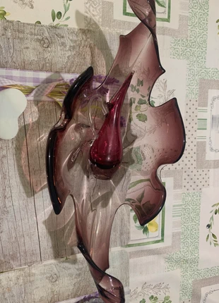 Large Vintage Murano Purple 2 pice, marque: Purple, état: Très bon état, 37,00 €, 39,55 € Protection acheteurs incluse