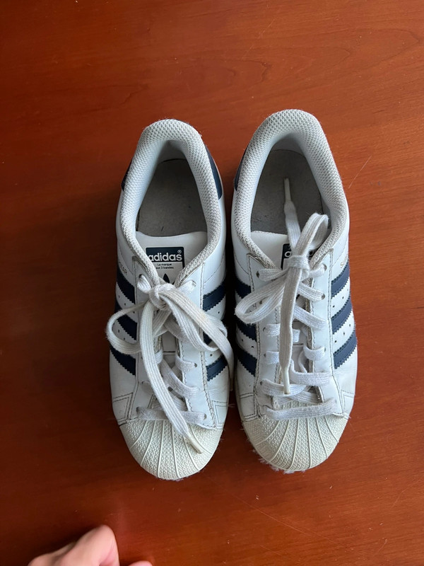 Adidas superstar bianco blu bambino ragazza donna n 37 Vinted