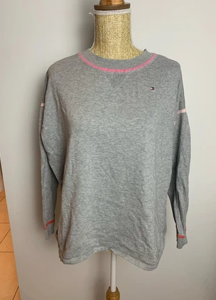 Pull Tommy Hilfiger gris col rond - taille M femme, brand: Tommy Hilfiger, condition: Very good, size: M / 38 / 10, €15.00, €16.45 includes Buyer Protection Pro