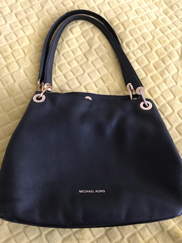 Black patent John Lewis shopper bag - Vinted