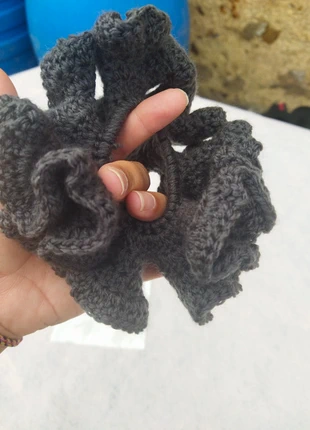 Coletero - Moña Gris Oscuro Volantes, marque: Hecho a Mano, état: Neuf sans étiquette, 2,50 €, 3,33 € Protection acheteurs incluse