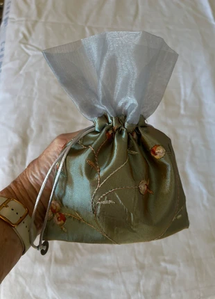 Pochon, petit sac soie, chinois, marque: China handicraft, état: Neuf sans étiquette, 7,00 €, 8,05 € Protection acheteurs incluse