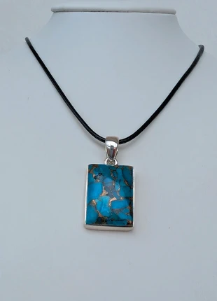 Pendentif bleu cuivre turquoise, zustand: Neu, 26,00 €, 28,00 € beinhaltet Vinted-Käuferschutz Pro