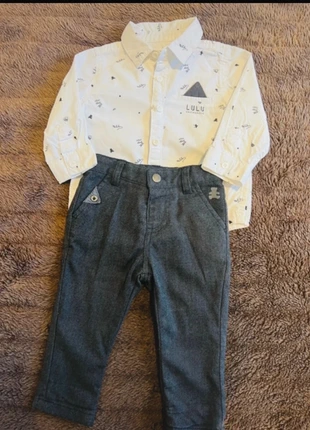 Smoking tenue de cérémonie 6 mois, marque: Lulu Castagnette, état: Neuf sans étiquette, taille: 6-9 mois / 68 cm, 10,00 €, 11,20 € Protection acheteurs incluse