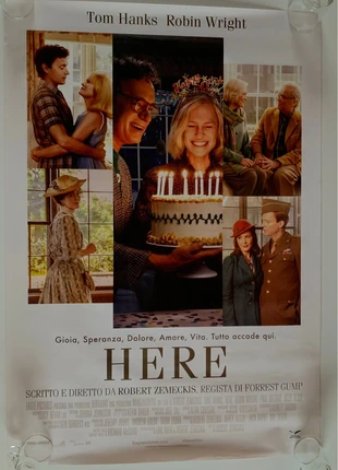 Locandina Here, marque: Cinema, état: Très bon état, 10,00 €, 11,20 € Protection acheteurs incluse