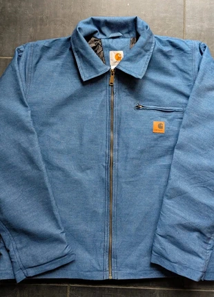 The 2025 Carhartt detroit rework jacket in denim, brand: Carhartt, condition: New without tags, size: L, €99.00, €104.65 includes Buyer Protection Pro