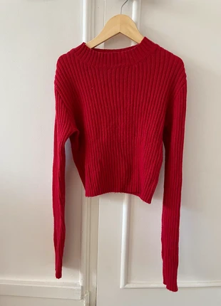 Pull rouge Brandy et Melville, brand: Brandy Melville, condition: Good, size: One size, €3.00, €3.85 includes Buyer Protection