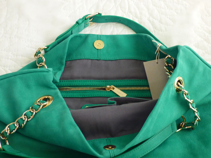 Sac Caprice Vanessa Bruno en cuir de veau velours vert Vinted