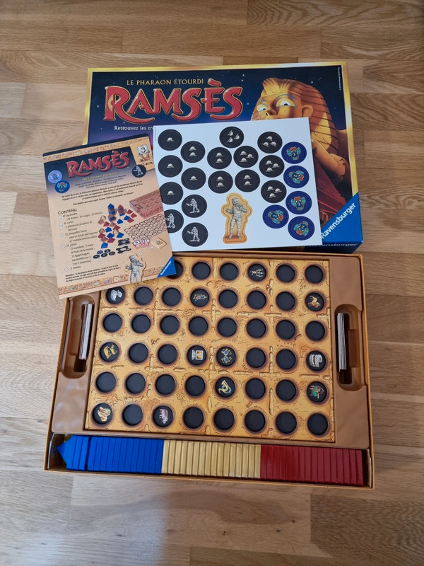 1 carte au choix pour RAMSES 2 - jeux societe