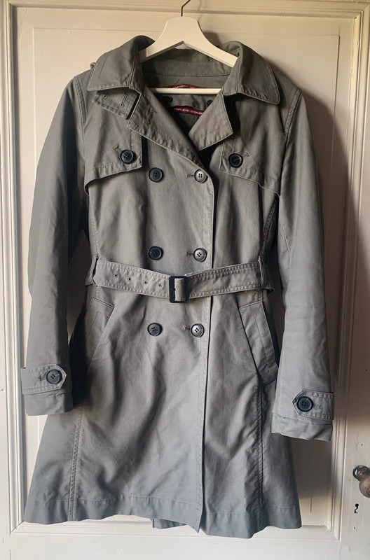 Comptoir des Cotonniers Grey trench coat with detachable lining