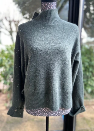 Pull en cachemire et laine mélangés grande taille absolument magnifique, marque: Bellissima, état: Neuf avec étiquette, taille: L / 40 / 12, 25,00 €, 26,95 € Protection acheteurs incluse