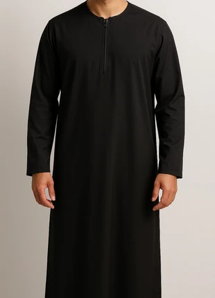 Qamis homme noir moderne Taille S/M, estado: Nuevo sin etiquetas, tamaño: M, 25,00 €, 26,95 € Protección al comprador incluida