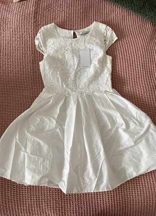 Nieuwe designerjurk maat 36, merk: Flavio Castellani, staat: Nieuw met prijskaartje, maat: S / 36 / 8, € 50,00, € 53,20 inclusief Kopersbescherming