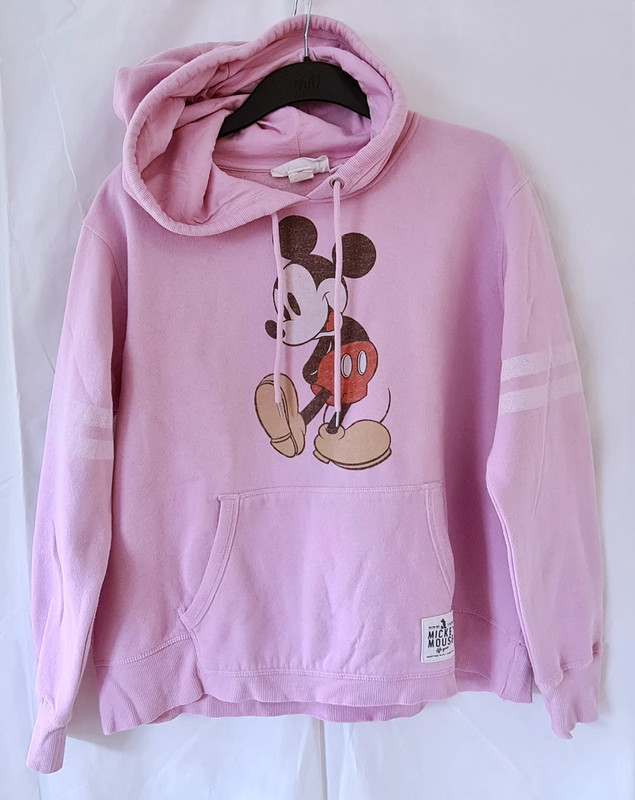 H M L.o.g.g. Gr. L Mickey Mouse Hoodie mit Kapuze Sweater