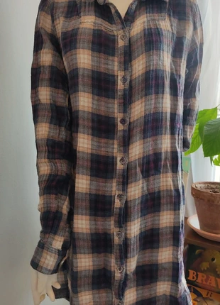 Camicia lunga a quadri XL, brand: XDYE, condizioni: Ottime, taglia: XL / IT 46 / EU 42, €10.00, €11.20 include la Protezione acquisti