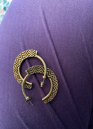 Boucle d’oreille motif ethnique, état: Très bon état, 4,00 €, 4,90 € Protection acheteurs incluse