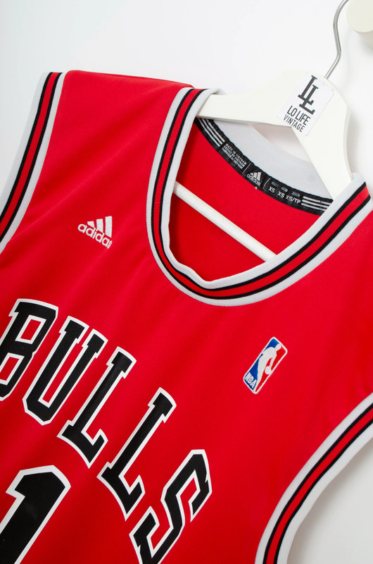 Adidas Chicago Bulls NBA *Rose* Shirt XS XS