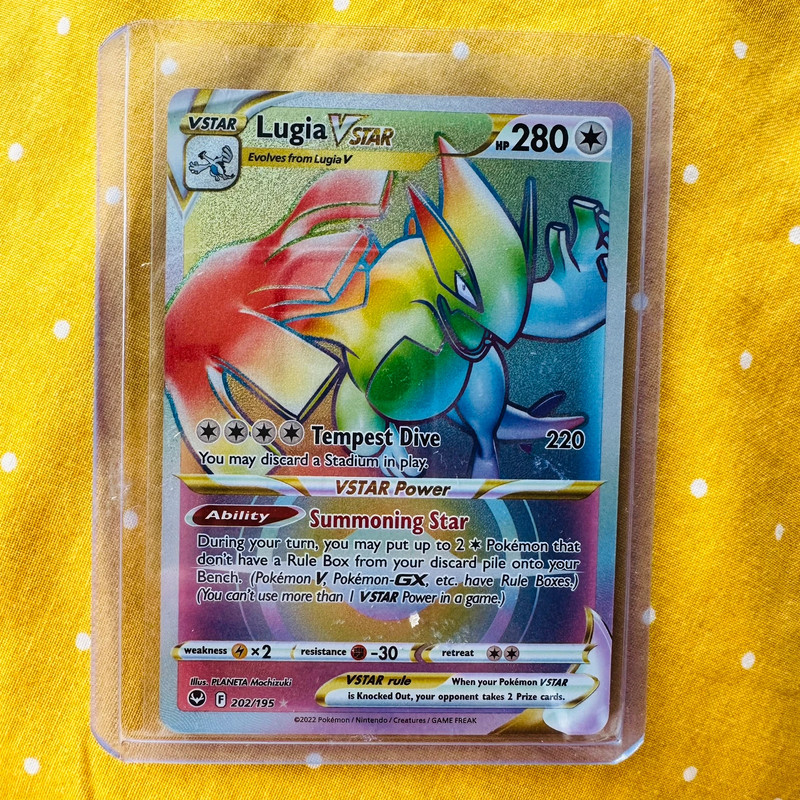 Lugia vstar deals rainbow