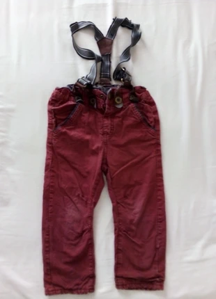 Pantalon à bretelles 24 mois , merk: Kid Kanai, staat: Veelgebruikt, maat: 18-24 maanden / 86 cm, € 1,50, € 2,28 inclusief Kopersbescherming
