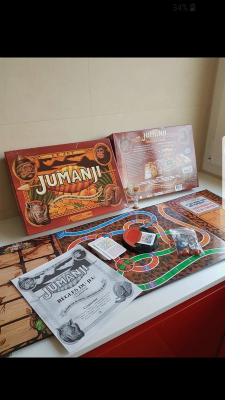 Jumanji - Version retro - Jeux de stratégie expert - Jeux de