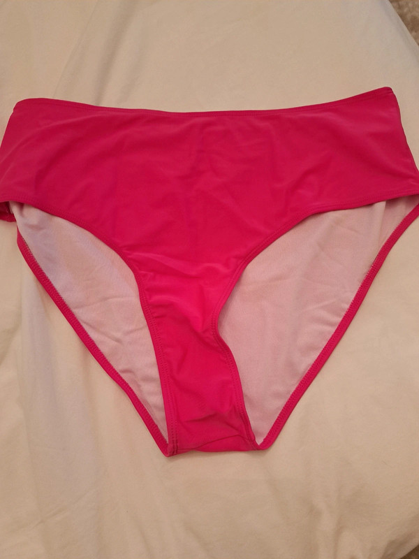 2 piece hot pink tankini swim set size 2XL 5