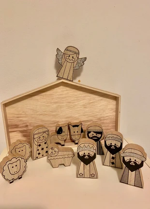 Portail de Bethléem en bois, marca: LA AMSTERDAM, estado: Novo sem etiquetas, €12.00, €13.30 inclui Proteção do Comprador