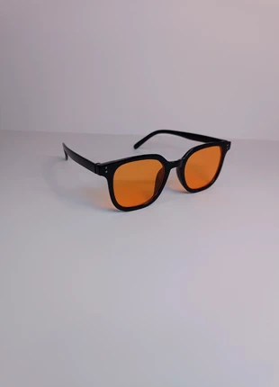 Lunettes de soleil noire orange teinté transparente style moscot rétro vintage, marke: Tendance, zustand: Neu, 12,00 €, 13,30 € inklusive Vinted-Käuferschutz