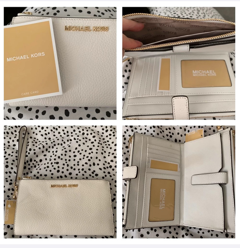 Michael Kors white Jet Set Purse Wallet Vinted