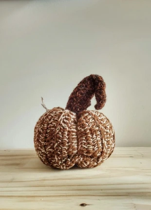 Citrouille Déco automne - Crochet fait main 17 x 13 cm | Style Hygge, marque: Fait Main, état: Neuf sans étiquette, 5,50 €, 6,48 € Protection acheteurs incluse