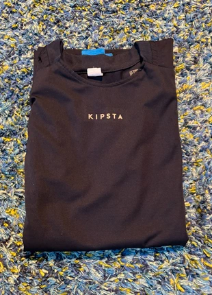 T-shirt de sport Kipsta noir et bleu, marque: Kipsta, état: Très bon état, taille: 14 ans / 164 cm, 5,00 €, 5,95 € Protection acheteurs incluse