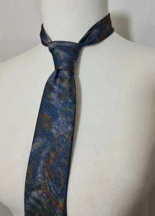 Cravate bleue et dorée vintage des années 80, brand: Vintage, condizioni: Ottime, €10.00, €11.20 include la Protezione acquisti Pro