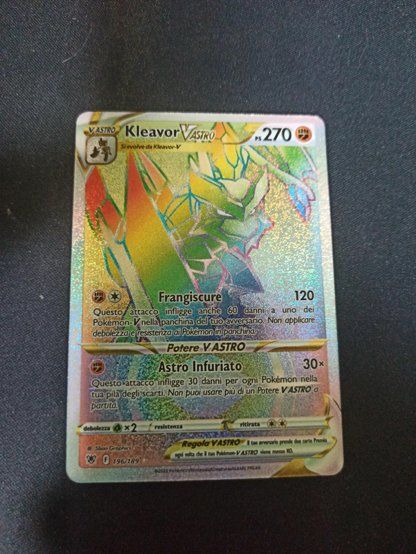 Carte Pokémon  Zacian VASTRO - Vinted