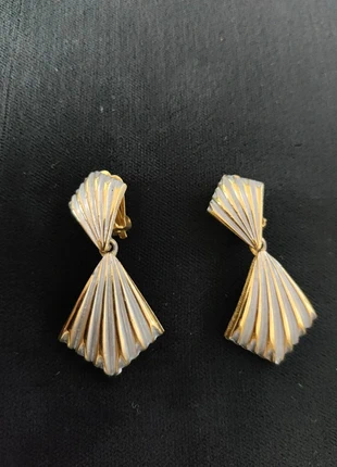 Jolie paire de boucles d'oreilles clips en très bel état, marque: Vintage, état: Très bon état, 23,00 €, 24,85 € Protection acheteurs (Pro) incluse