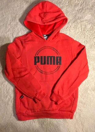 pull à capuche Puma taille 11-12 ans | couleur rouge | très bon état, marke: Puma, zustand: Sehr gut, größe: 12 Jahre / 152, 5,00 €, 5,95 € inklusive Vinted-Käuferschutz