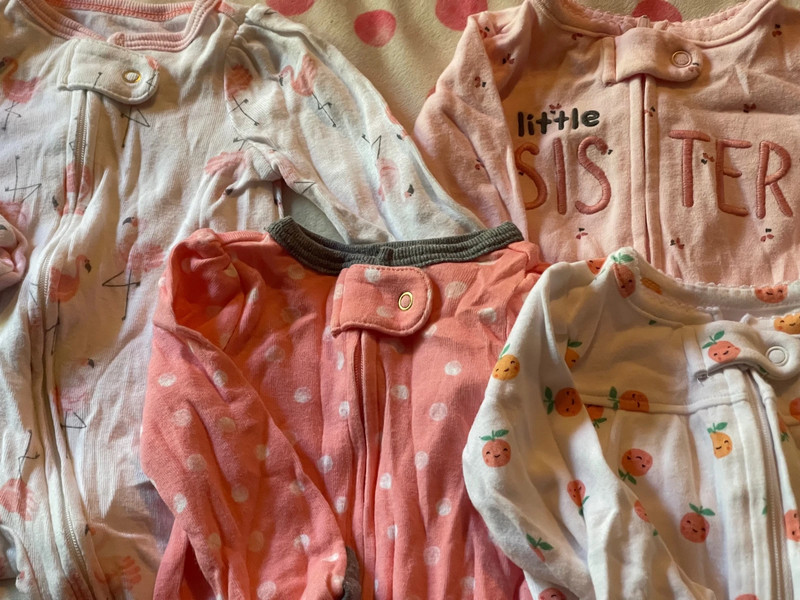 Newborn baby girl pajamas 1