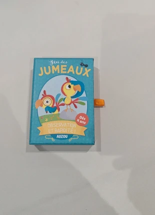 Jeu des Jumeaux Auzou – Cartes observation et rapidité – Bleu – Dès 4 ans, merk: Auzou, staat: Heel goed, maat: 4 jaar / 104 cm, € 5,00, € 5,95 inclusief Kopersbescherming
