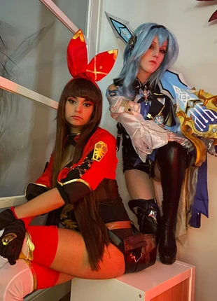 Amber Genshin impact cosplay, merk: Aliexpress, staat: Heel goed, maat: M / 38 / 10, € 50,00, € 53,20 inclusief Kopersbescherming