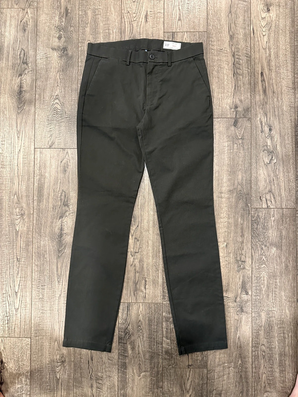 Dark Grey Gap Skinny Modern Chinos 32”x32” 4