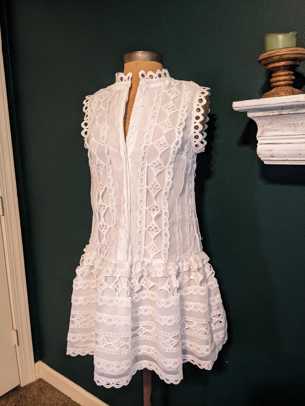 NEW Endless Rose XS white lace dress 1