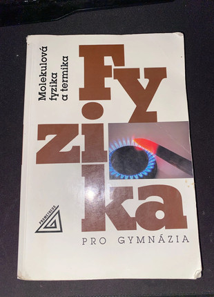 Obrázek k inzerátu: fyzika pro gymnázia- molekulová fyzika a termika