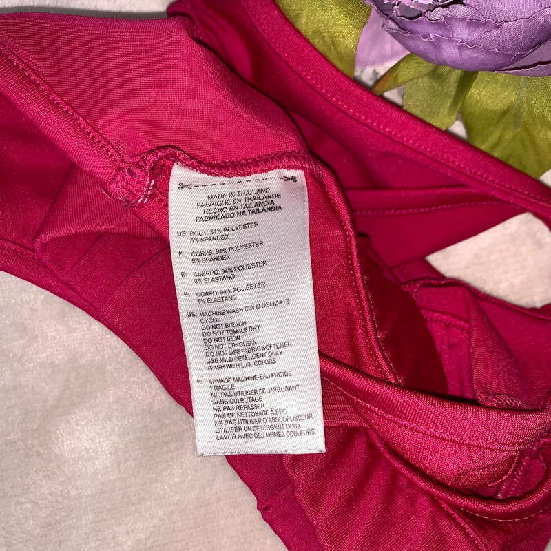 Adidas Magenta Sports Bra 4