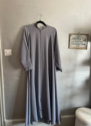 Abaya gris bleue fluide, marca: sans, estado: Muy bueno, tamaño: M / 38 / 10, 21,00 €, 22,75 € Protección al comprador incluida