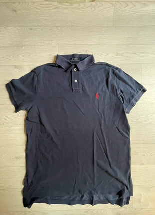 Ralph Lauren - Polo bleu, brand: Ralph Lauren, condition: Good, size: L, €22.00, €23.80 includes Buyer Protection