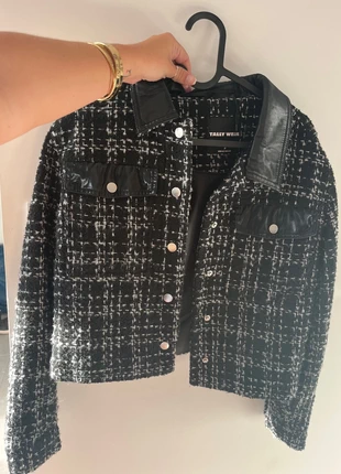 Veste chic en tweed, brand: Tally Weijl, condition: Very good, size: S / 36 / 8, €11.00, €12.25 includes Buyer Protection