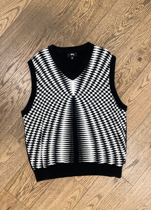 Stussy Psychedelic Check Vest | Vinted