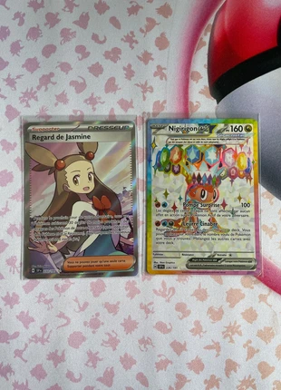 Carte Pokémon Nigirigon EX 226/191 et Regard de Jasmine 233/191, marke: Pokémon, zustand: Sehr gut, 8,00 €, 9,10 € inklusive Vinted-Käuferschutz