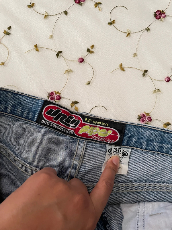 jnco pipes wide leg 36x30 jeans 4